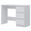 Warren 3 Drawer Dressing Table Study Desk - Modern No-Handle Design-45790499