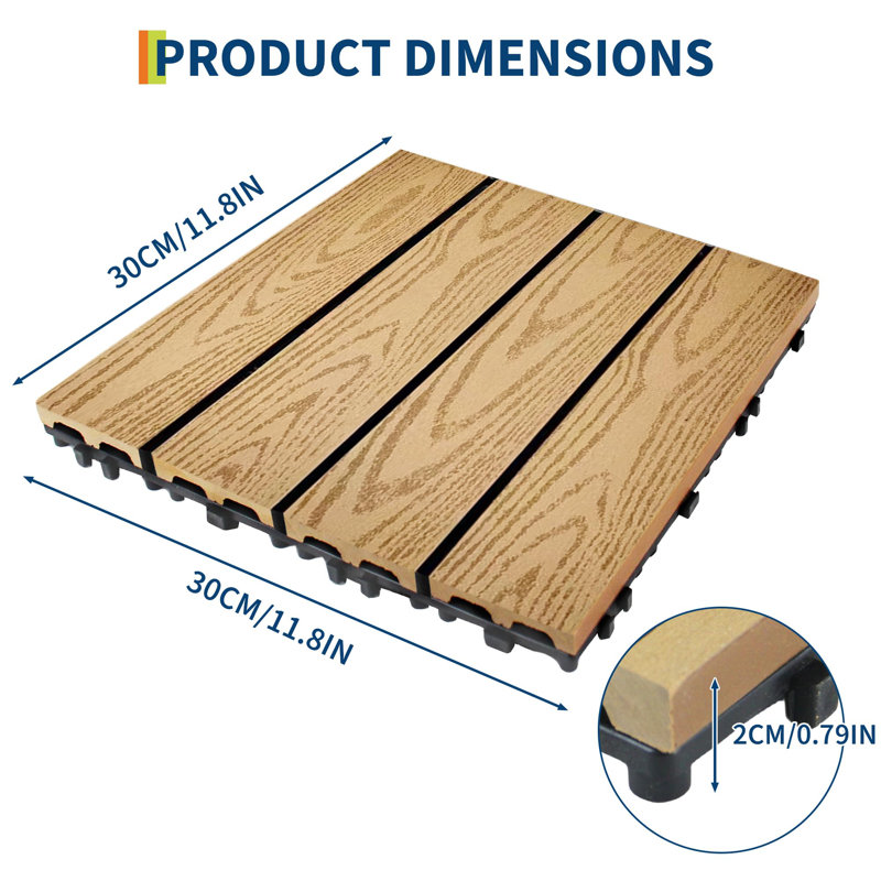 Water Resistant Wood Wall Decor, Yellow