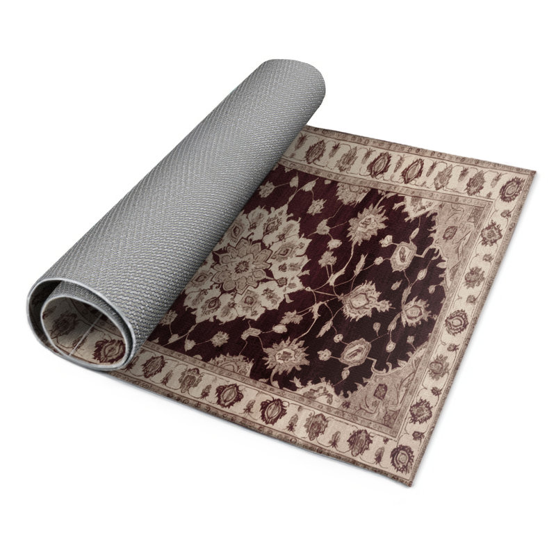 Tapis d'intérieur et d'extérieur surteint beige, Rectangulaire 2 pi x 3 pi