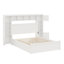 Lit en bois peu encombrant, armoire tout-en-un, tablette et prises-128971971