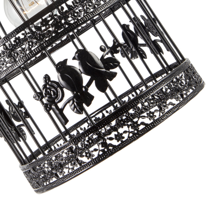 23cm H Metal Bell Pendant Shade ( No Direct Attachment Method ) in Black