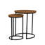 Sunset Outdoor Round Teak Side Table