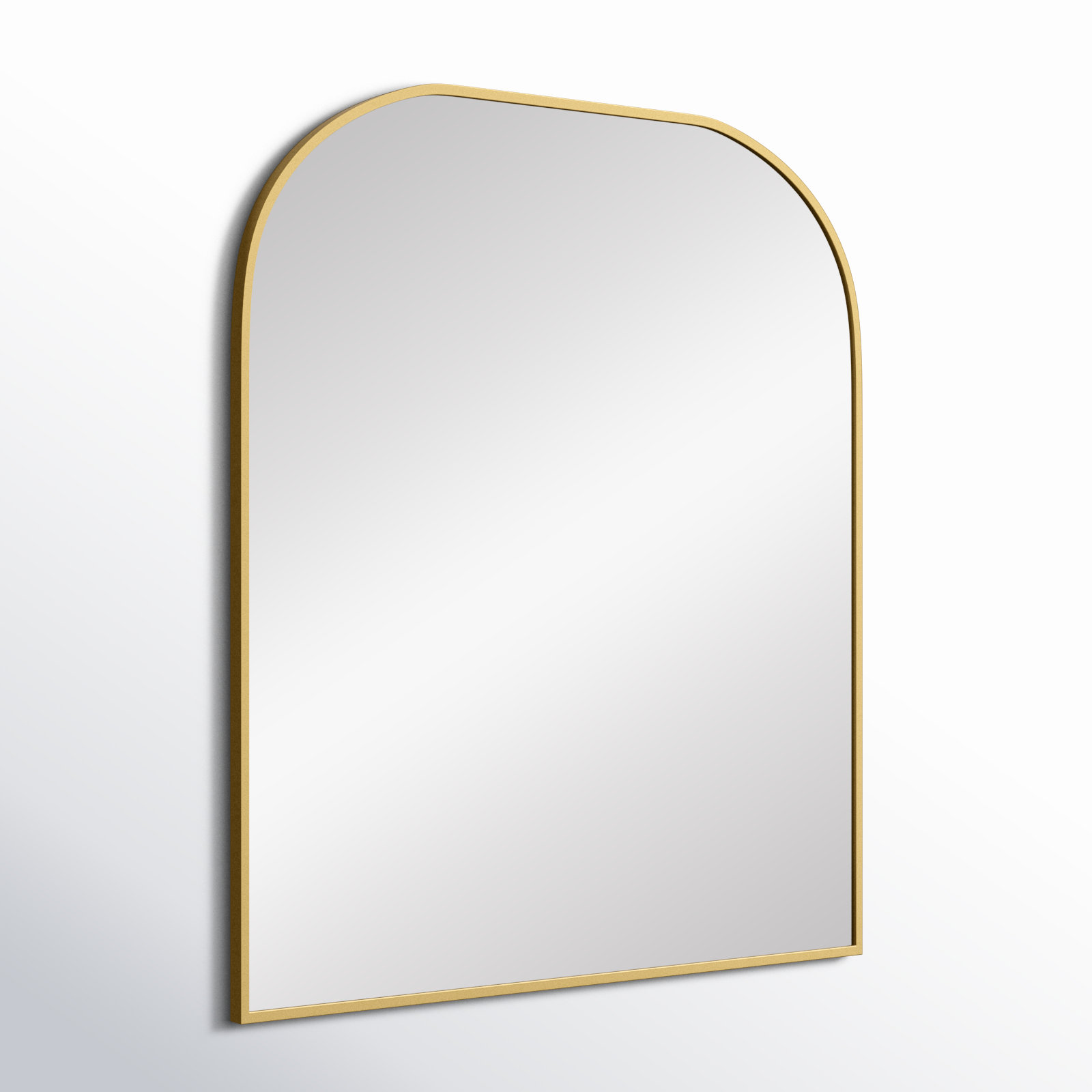 Sabine 42" Accent Mirror, Brass, 42" x 36"