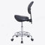 Chaise rembourrée avec dossier et siège pivotant et ergonomique à inclinaison hydraulique, chaise d'appoint avec roulettes pour le bureau