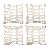 Ivory Striped selected