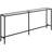 70.9'' Glass Top Console Table
