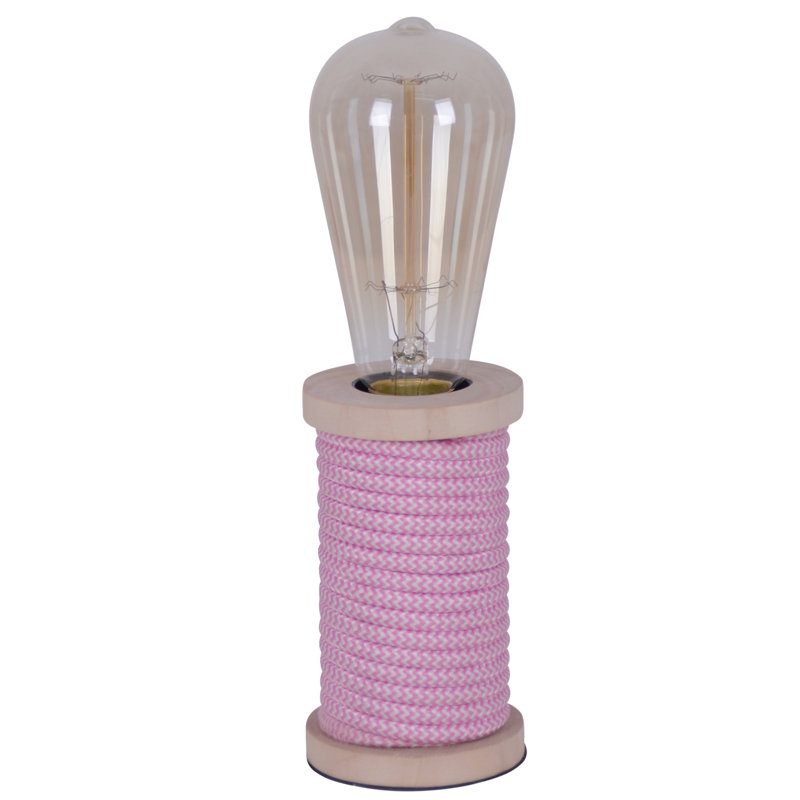 Lilliana Lamp Base Lamp, Rosa