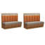 Banc rembourré en similicuir Light Luxury Fashion