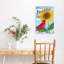 «It's a Beautiful Day Cardinal Rustic Traditional Traditional Bird Landscape Art mural»-129001494
