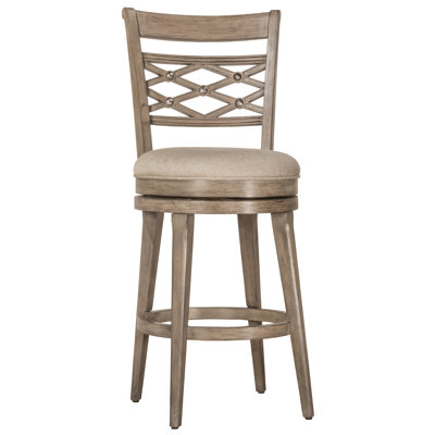 Siwani Swivel Upholstered Counter Stool