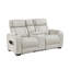Canapé inclinable électrique et causeuse Fairway Taupe-1530582418