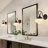 1-light Vintage Wall Sconce Black Wall Light