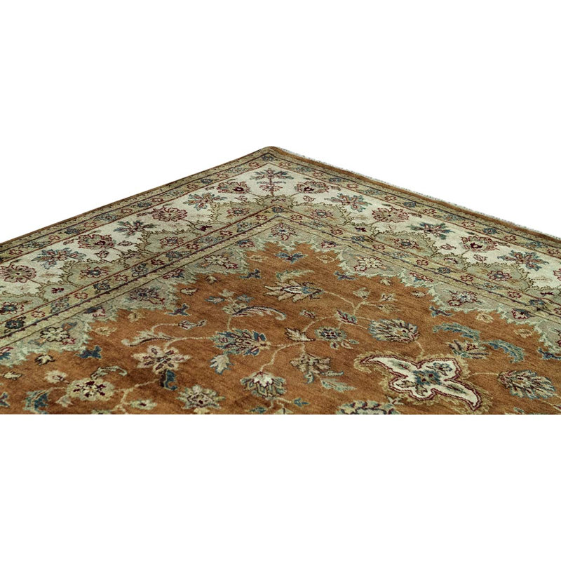 One-of-a-Kind Rectangle 9' x 12'3" Hand Knotted Area Rug