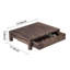 Support à café en bois rustique 36-Pod-48203804