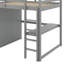 Lit mezzanine double avec bureau, tablettes et tiroirs-1649303188
