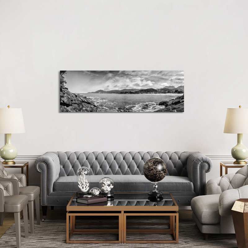 Beach Pano - Wrapped Canvas Panoramic Print, 50.8cm H x 152.4cm W x 1.905cm D