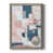 Toile avec cadre gris