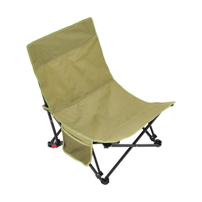 Foldable Low Sling Outdoor Lounge Chair