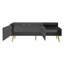Banc de rangement moderne avec coussins rembourrés-1391112154