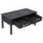 Arkose Solid Wood Four Leg Coffee Table with Storage