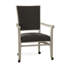 Selby Upholstered King Louis Back Arm Chair-697915189-697870048