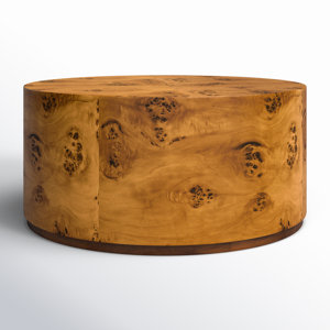 Sommer Burl Wood Coffee Table