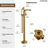 Single Handle Freestanding Floor Mount Tub Facuet with Hand Shower & Valve-121579600