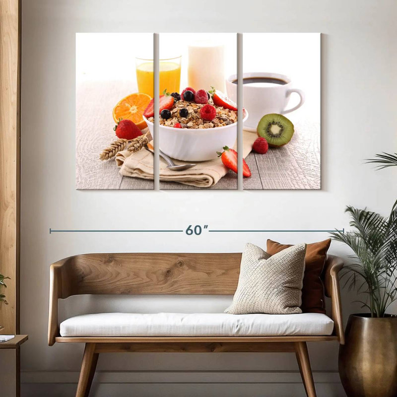 Yarlin Complete Breakfast, 32" H x 50" W
