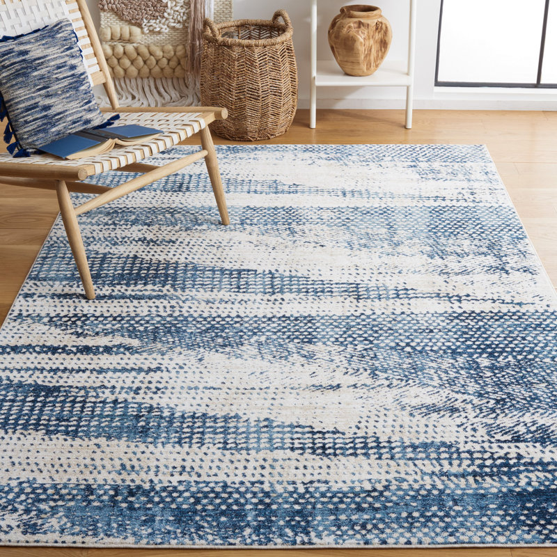 Olympia Performance Abstract Rug, Rectangle 9' x 12'