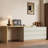 L-shaped Corner Desk With 6 Drawers