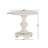 Caesar Traditional Round Pedestal End Table