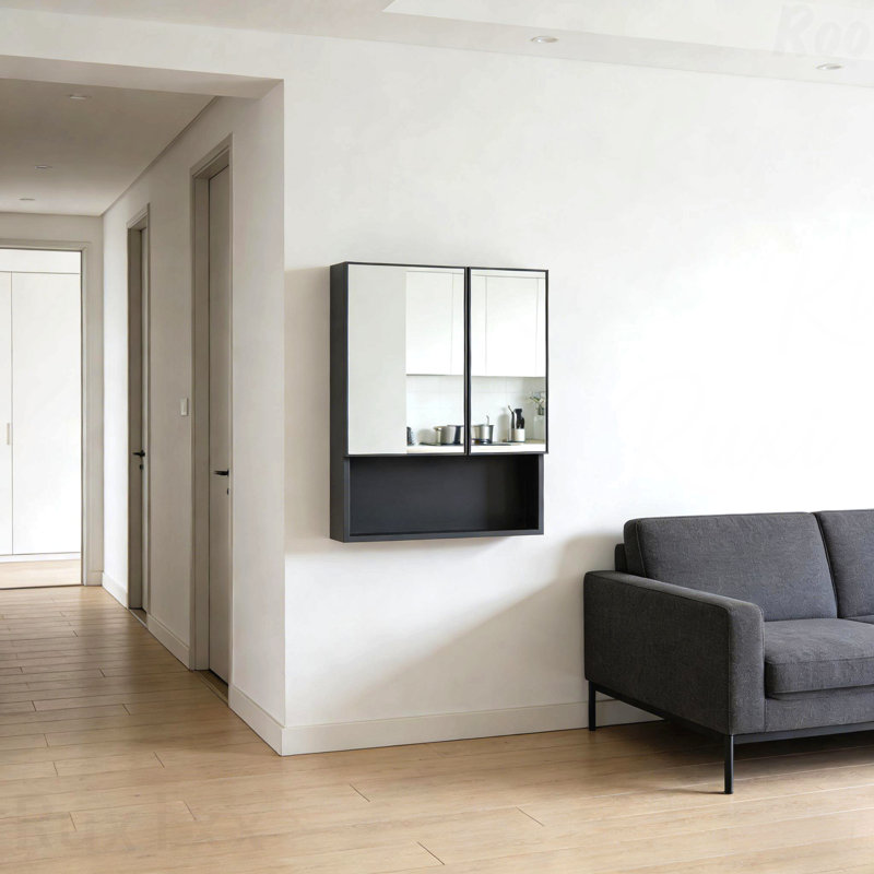 Armoire de rangement murale élégante avec rangement