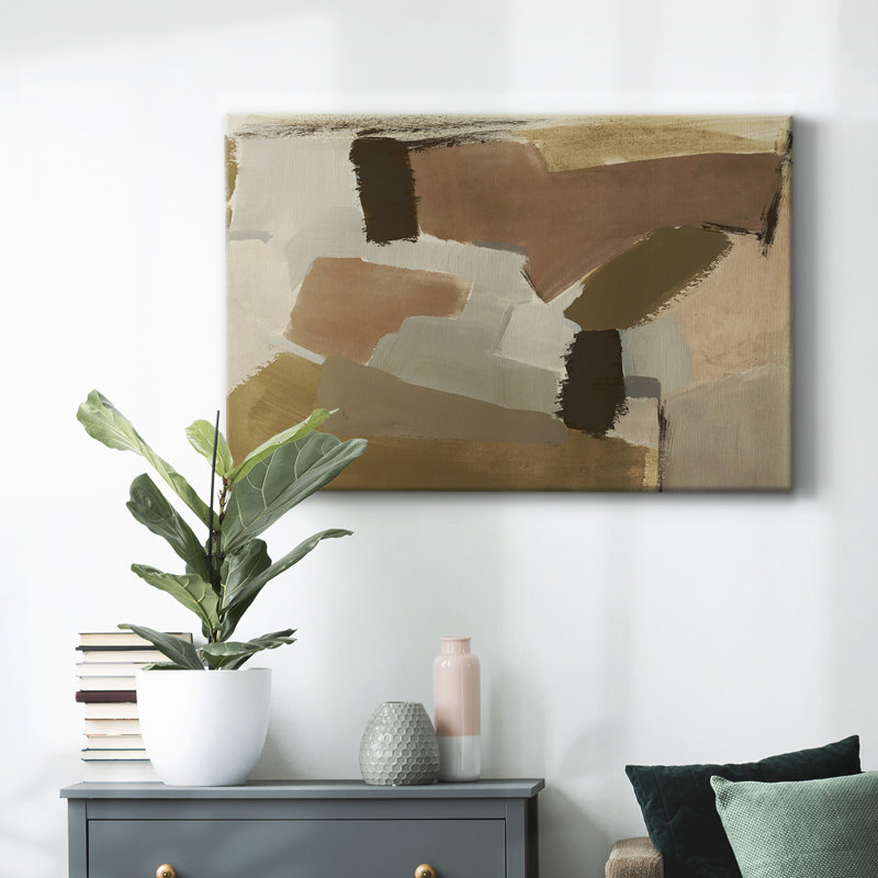 Toile tendue Almondine II-Gallery, H 18 po x l 27 po