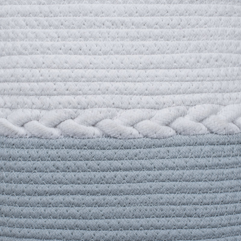 Panier à linge en tissu avec poignées