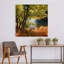 On the River 1 Piece Wrapped Canvas Wall Art-814168463