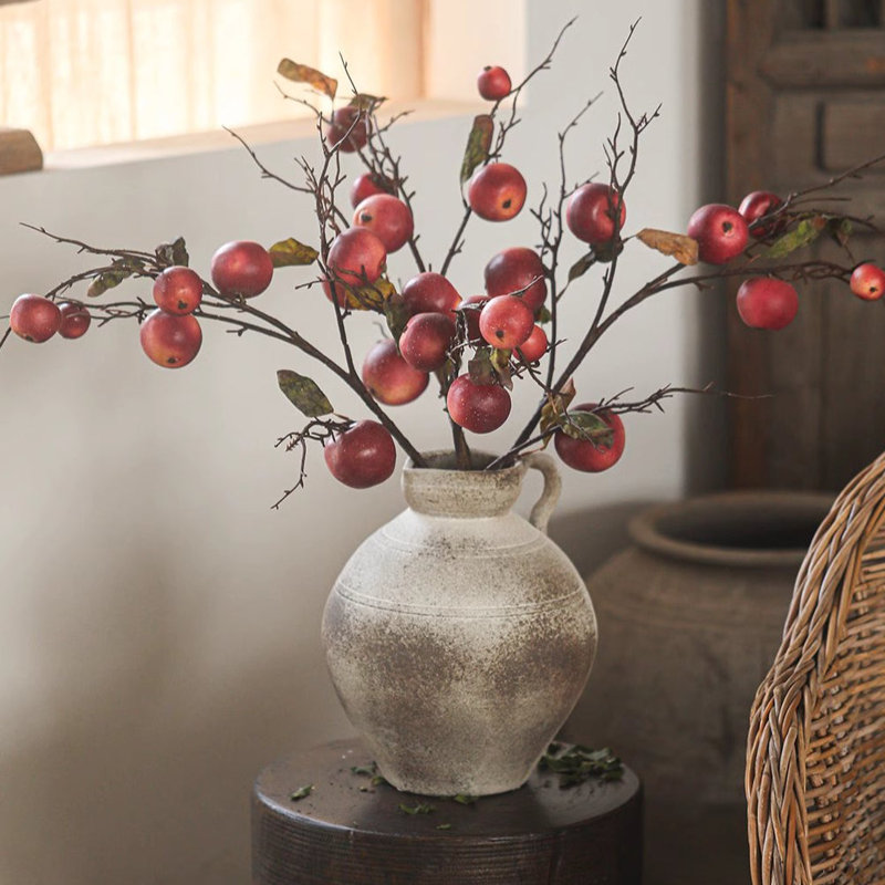 Fausse tige de pomme rouge 36 po