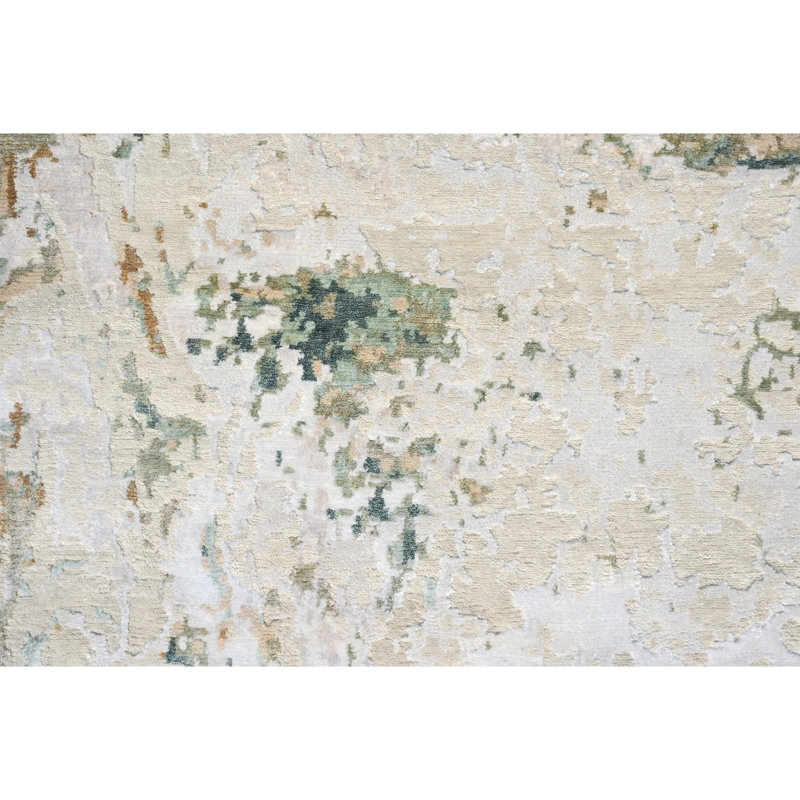Windsom Hand Knotted Area Rug, Rectangle 8' x 10'