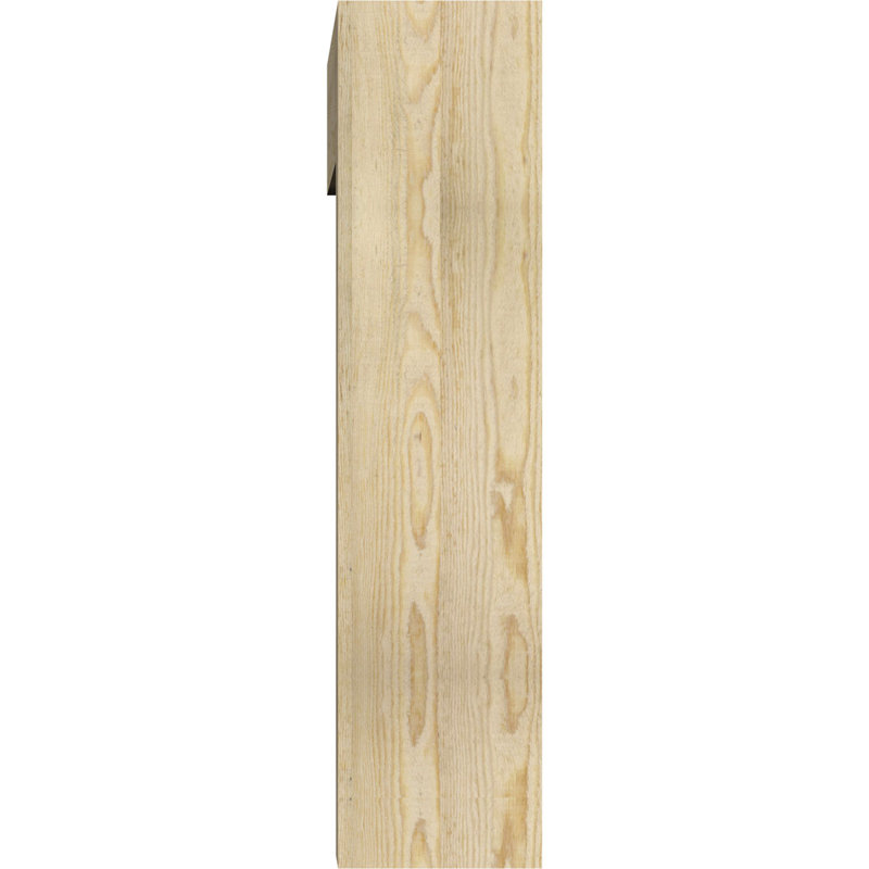 Support Funston Block avec support décalé, 34 x 34, Sapin Douglas de l 8 po (scié brut)