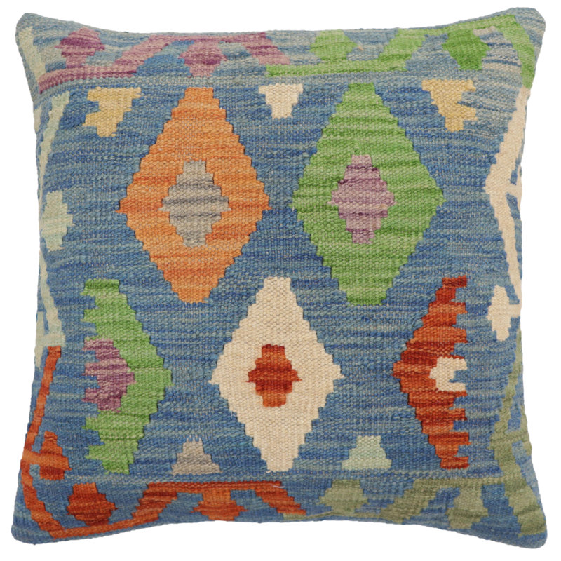 Housse et insert de coussin carré 100% laine