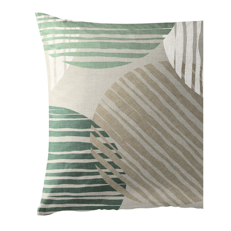 Cotton Abstract Duvet Cover Set with Pillow Shams