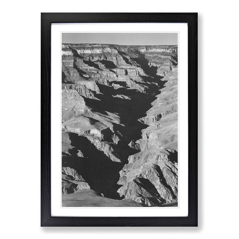 Ansel Adams - Single Picture Frame Print, Black