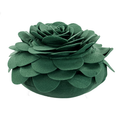  Polyester Throw Flower Pillow Cover