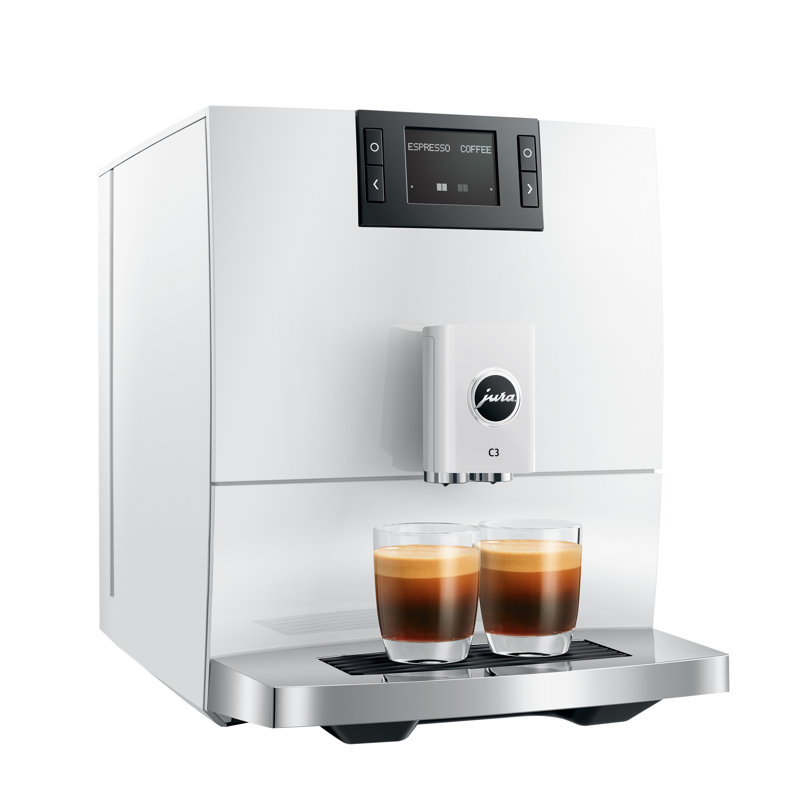 C3 Coffee And Espresso Machine, Piano White