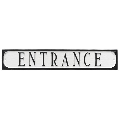 Entrance Statement Garden Plaque