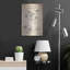 Luxe Wall Art, art mural en métal «Game Apparatus Blueprint Parchment», 16 po x 24 po-1406475170