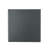 Grey 18.93" End Table With A Steel Base And Complementing Design Side Iron Construction Modern Style