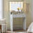 Vanity Desk with Mirror and Lights, Dressing Table with Large Drawer-106407954