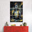 " Grey Textured Buddha Multi Piece Canvas Print " by NirvanaDesigns 3 - Pieces-93025965