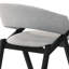 Chaise d'appoint en gris Moberg-712044800