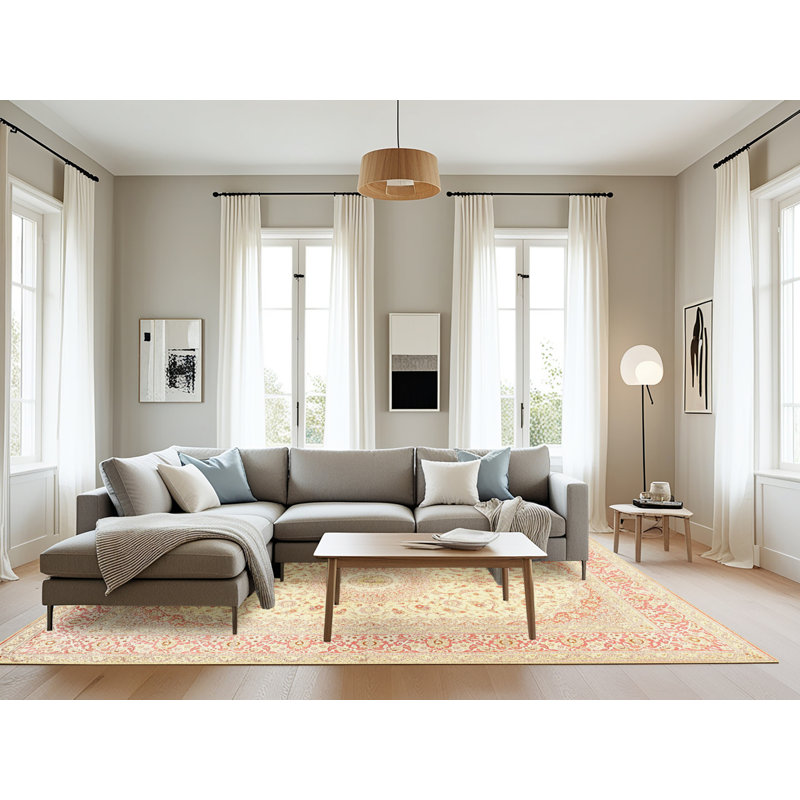 Dyer Avenue Oriental Indoor Rug, Rectangle 8' x 10'